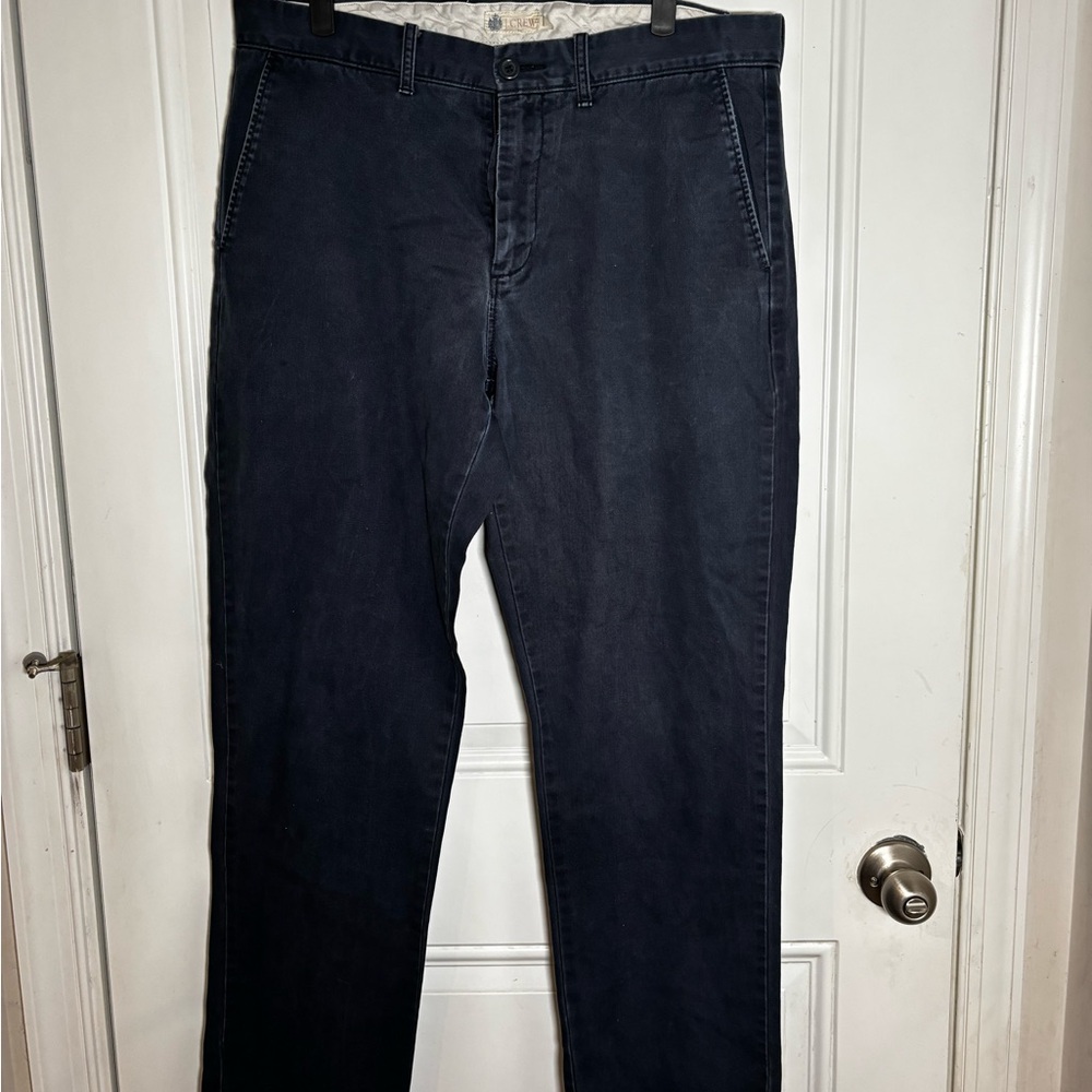 J. Crew Men's Chinos in Dark Blue